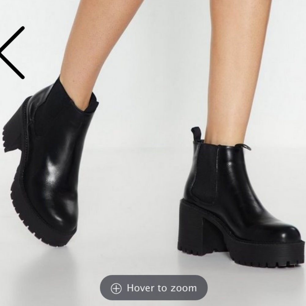 Brand New Platform Chelsea Boots